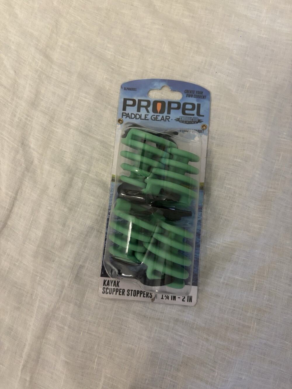 One (1) pkg of PROPEL PADDLE GEAR Kayak Scupper Stoppers (4 pk) - NEW & SEALED